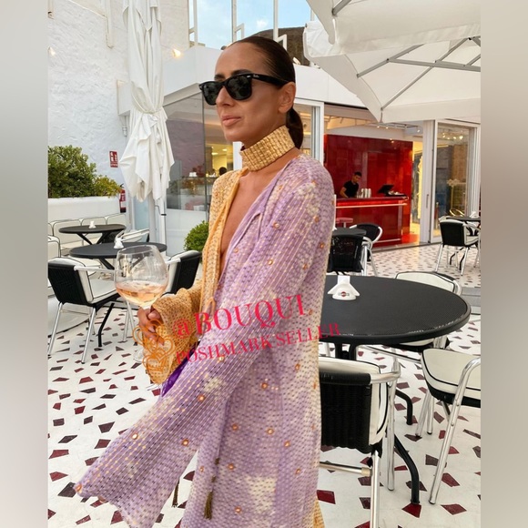 BLOGGERS FAV ZARA MULTICOLORED SEQUIN MIDI DRESS - Picture 5 of 16